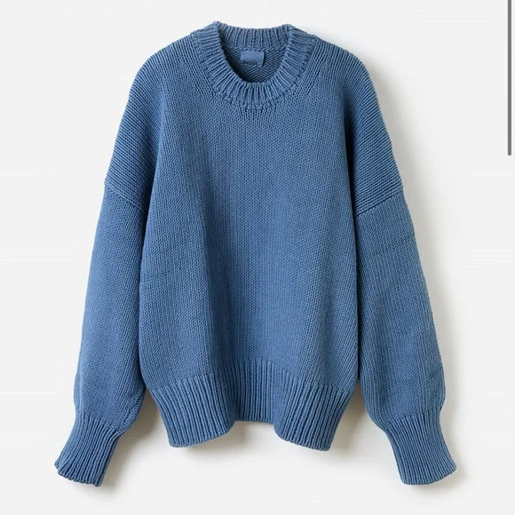 Babaa Jumper No 16 in Midnight Ocean - Picture 3 of 5